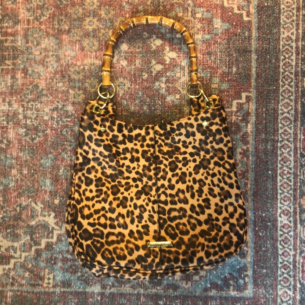 Enzo Angiolini Bamboo Handle Shoulder Bag